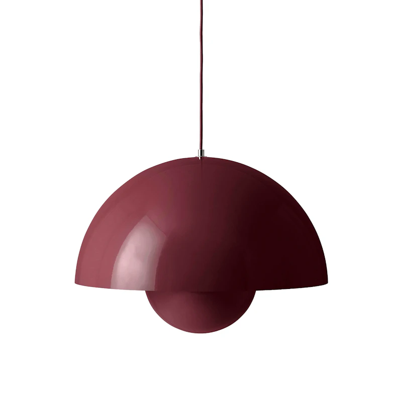 Flowerpot VP2 Hängelampe, Dark Plum