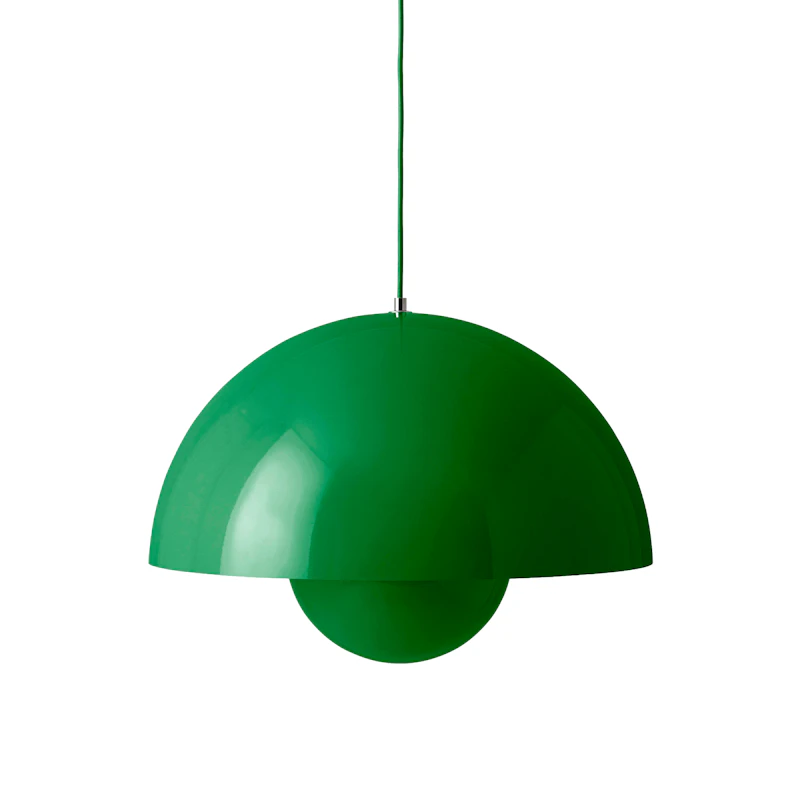 Flowerpot VP2 Hängelampe, Signalgrün