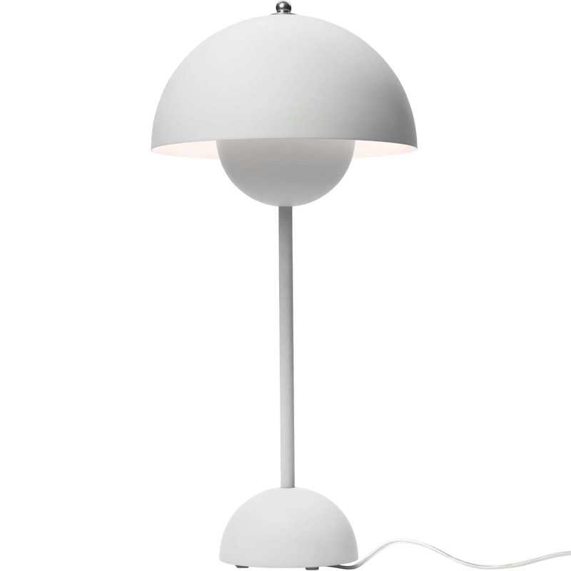 Flowerpot VP3 Tischlampe, Matt Light Grey