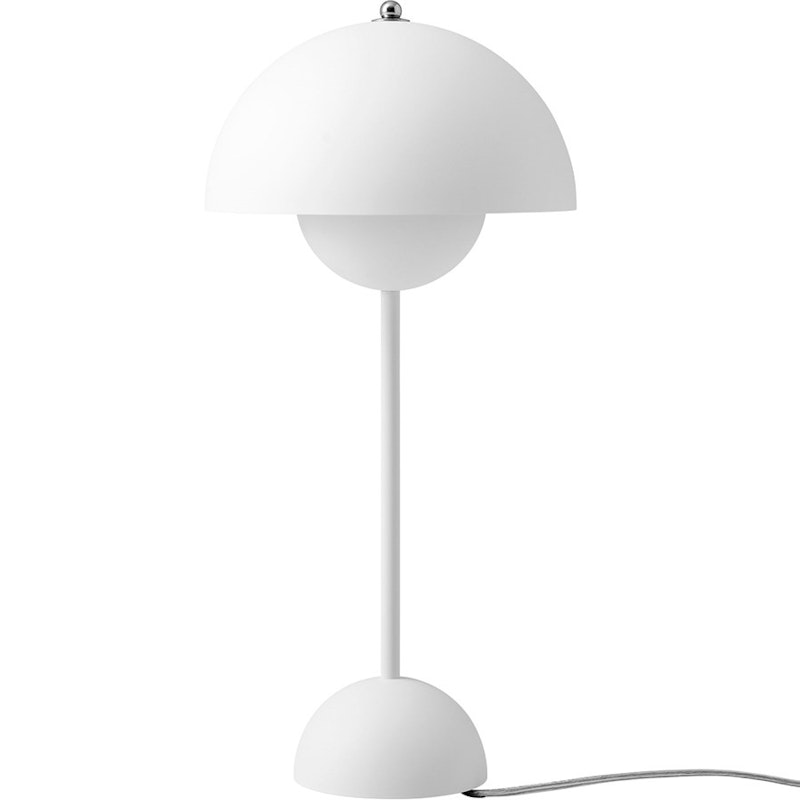 Flowerpot VP3 Tischlampe, Matt White