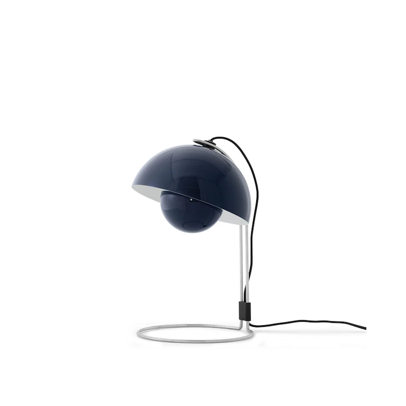 Flowerpot VP4 Tischlampe, Steel Blue