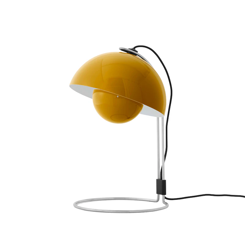 Flowerpot VP4 Tischlampe, Mustard