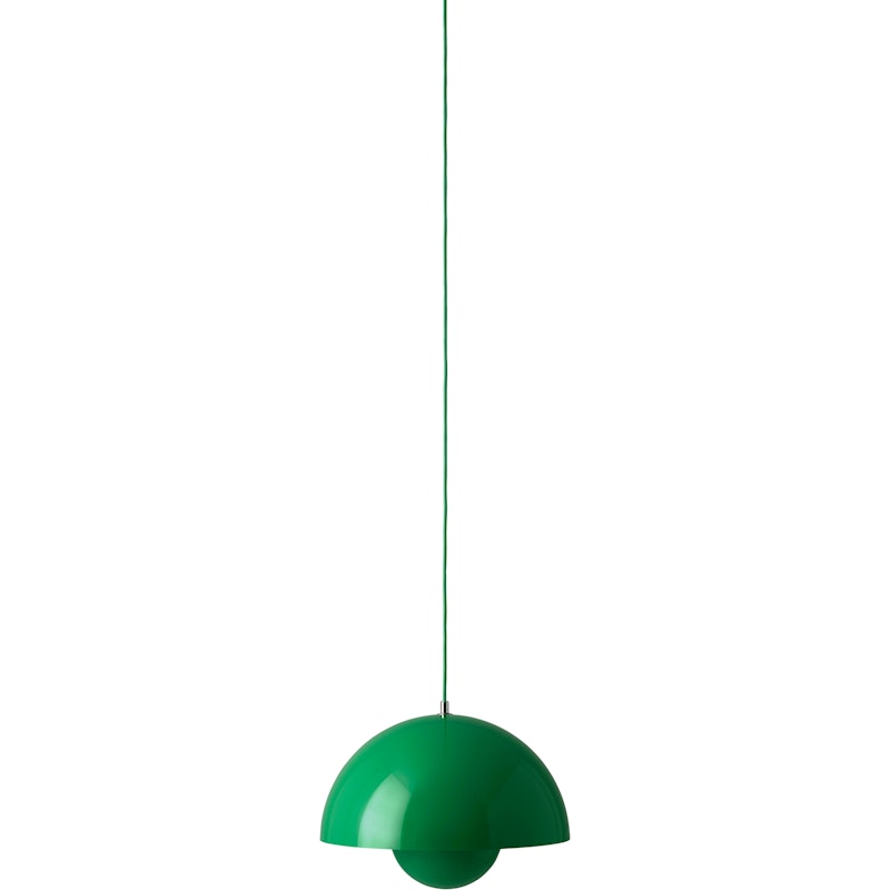 Flowerpot VP7 Hängelampe, Signal Green