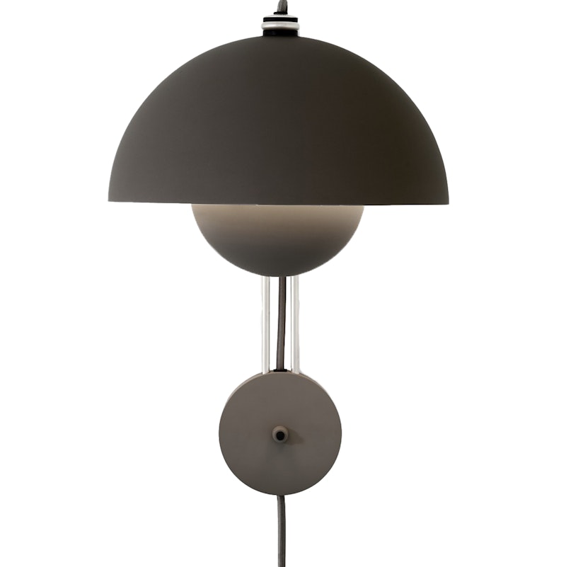 Flowerpot VP8 Wandleuchte, Matt Black