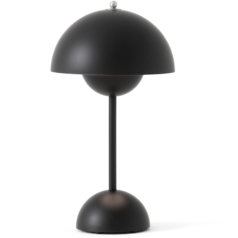 Flowerpot VP9 Tischlampe Tragbar, Matt Black