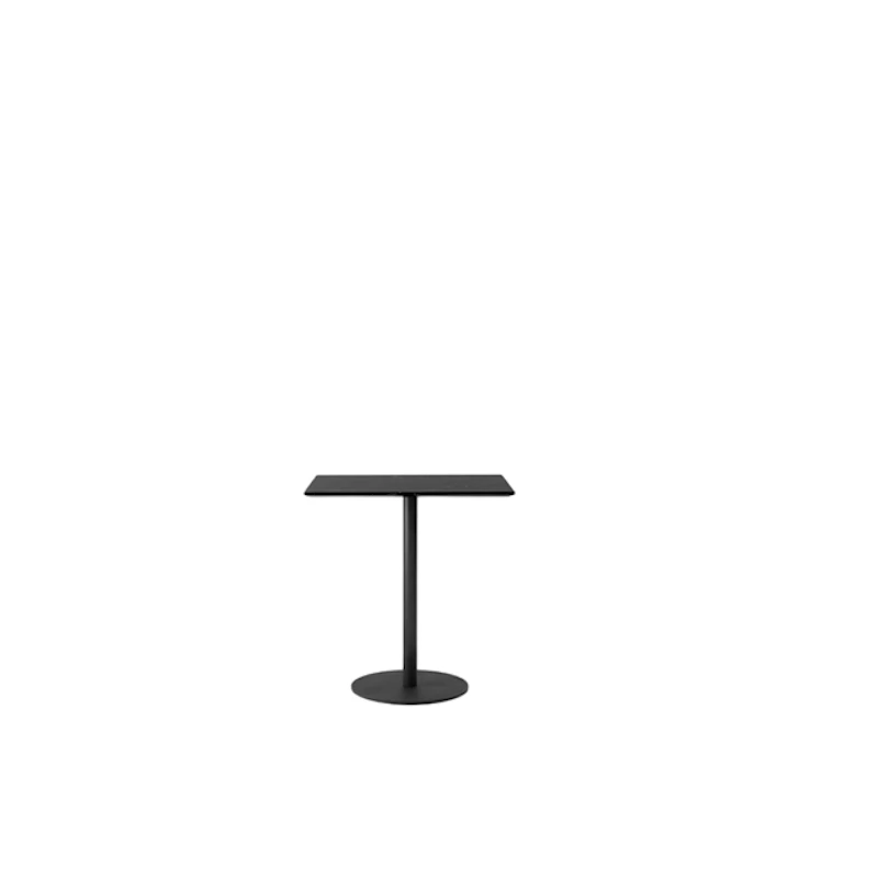 In Between SK16 Café Table L60 Matt Black/Nano Laminate