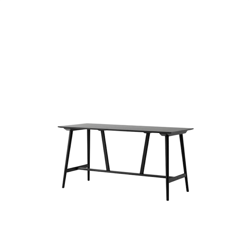 In Between SK26 Counter Table L190 Black Lacquered Oak