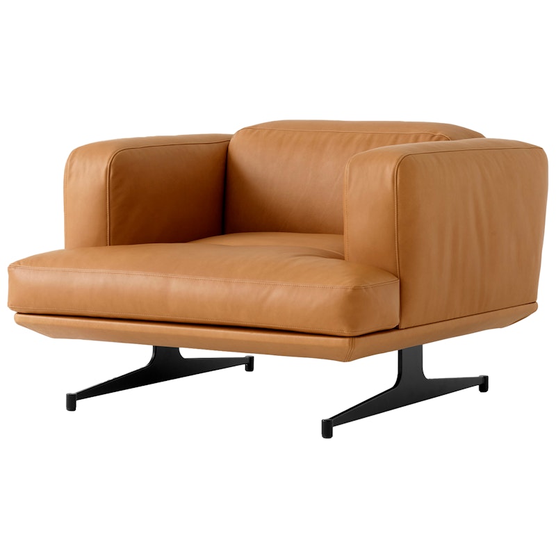 Inland AV21 Sessel, Leder Noble Cognac / Warm Black