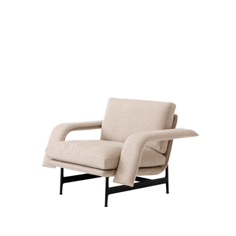 Meantime AV29 Lounge Chair Sofa Warm Black/Hallingdal 0220