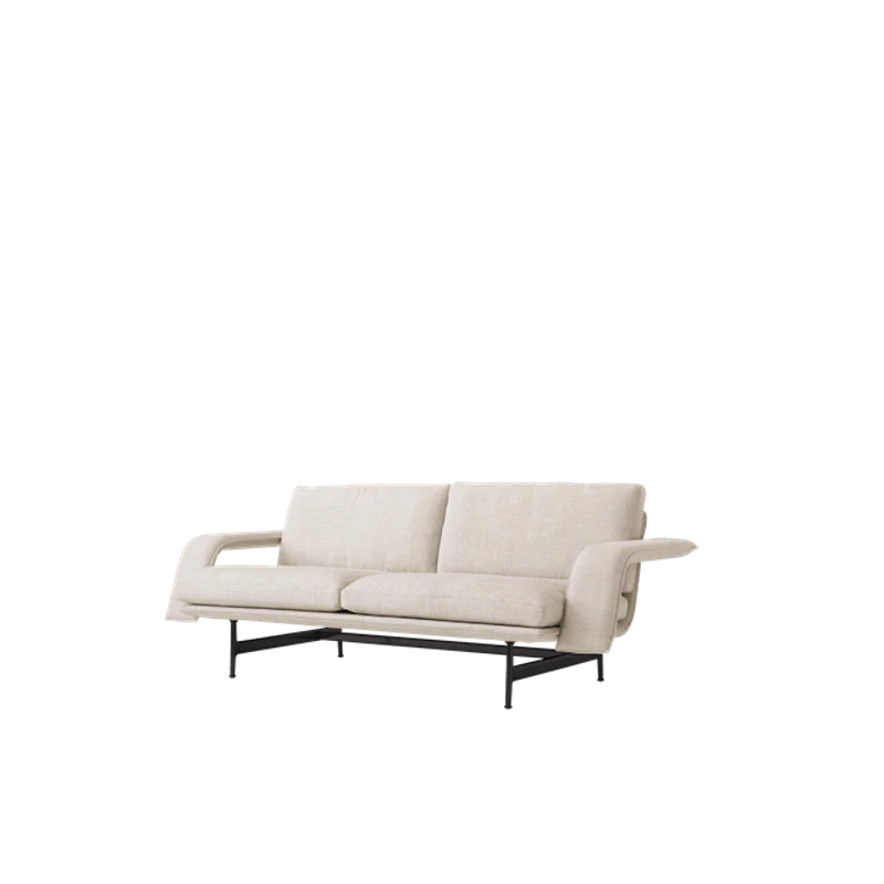 Meantime AV30 2-Seater Sofa Warm Black/Ecriture 0210
