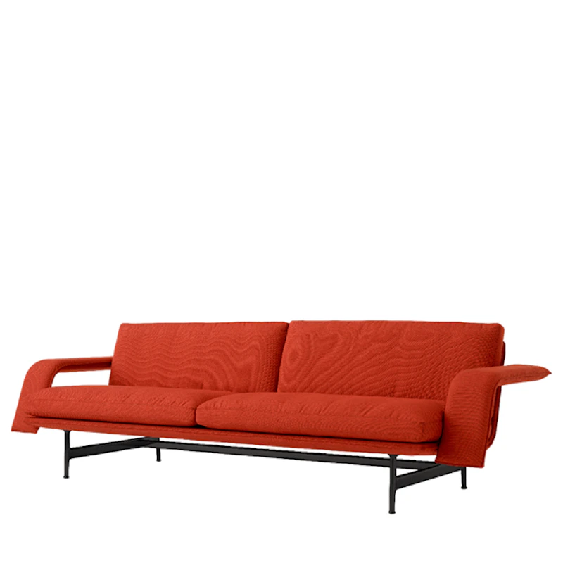Meantime AV31 3-Seater Sofa Warm Black/Fiord 0571