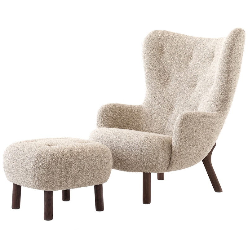 Petra VB3 Loungesessel Set, Karakorum 003 / Walnussholz