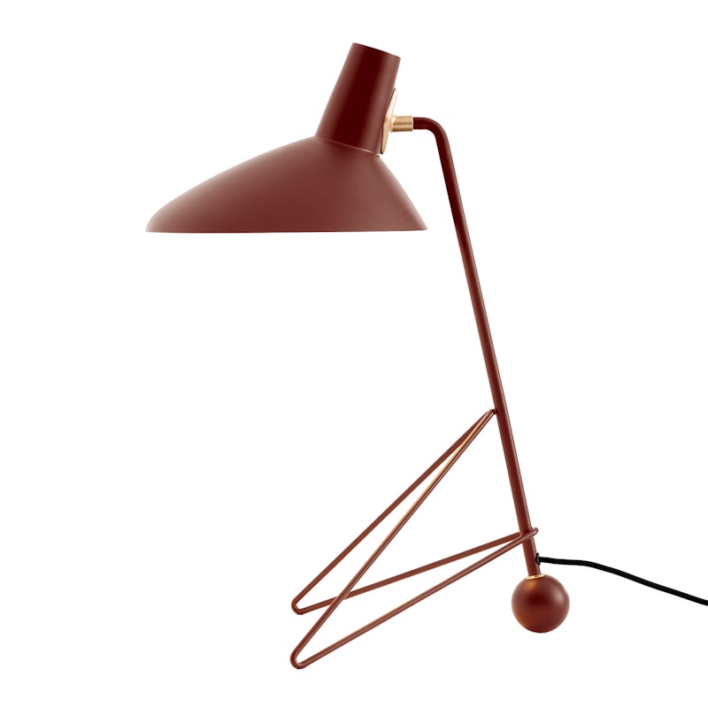 Tripod Tischlampe, Maroon