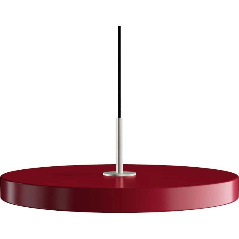 Asteria Plus Hängelampe Mittlerer, Ruby Red / Stahl