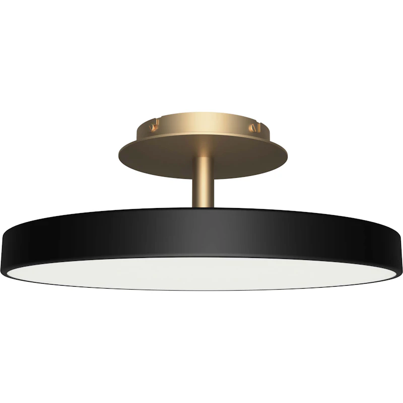 Asteria Up Deckenlampe Mittlerer, Schwarz