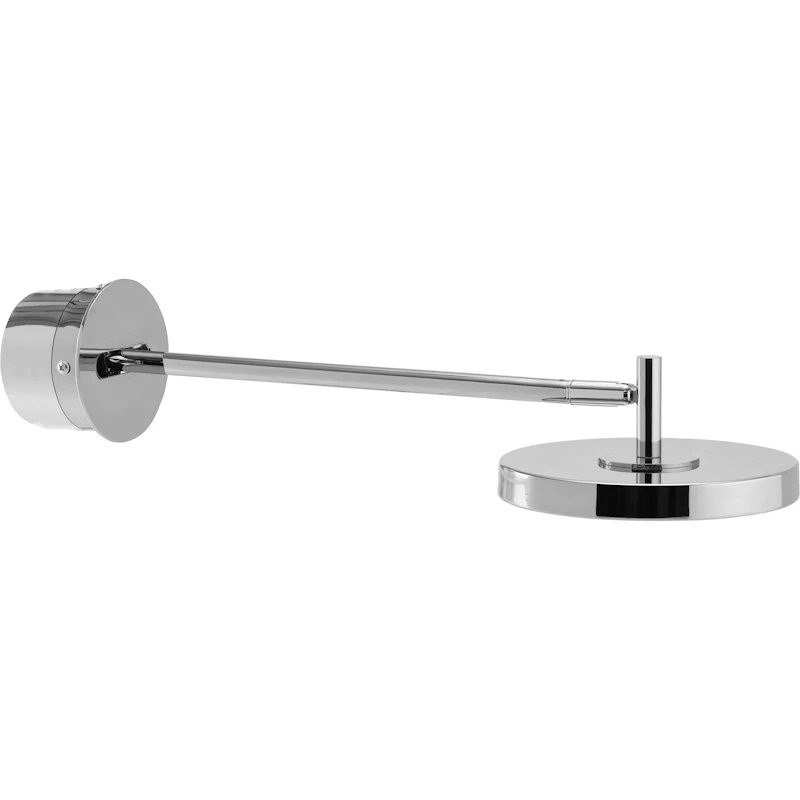 Asteria Wandleuchte Lang & Fest verdrahtet, Polished Steel