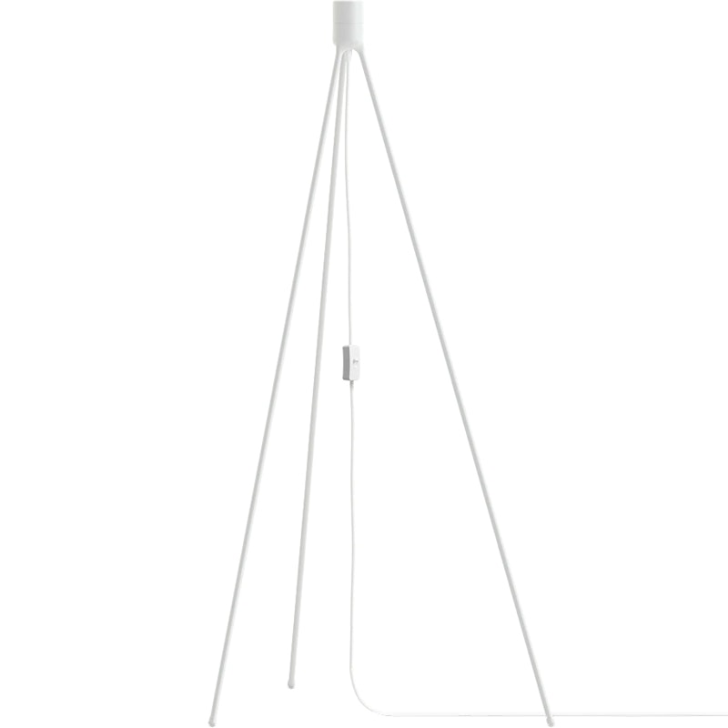 Tripod Floor Lampenfuß, Weiß