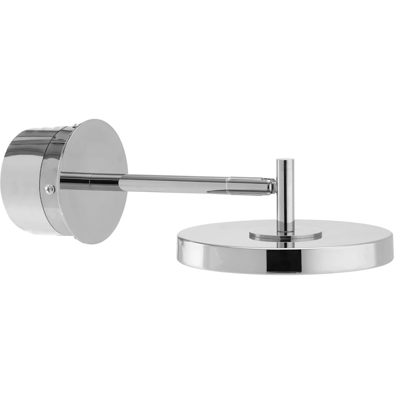 Asteria Wandleuchte Kurz & Fest verdrahtet, Polished Steel