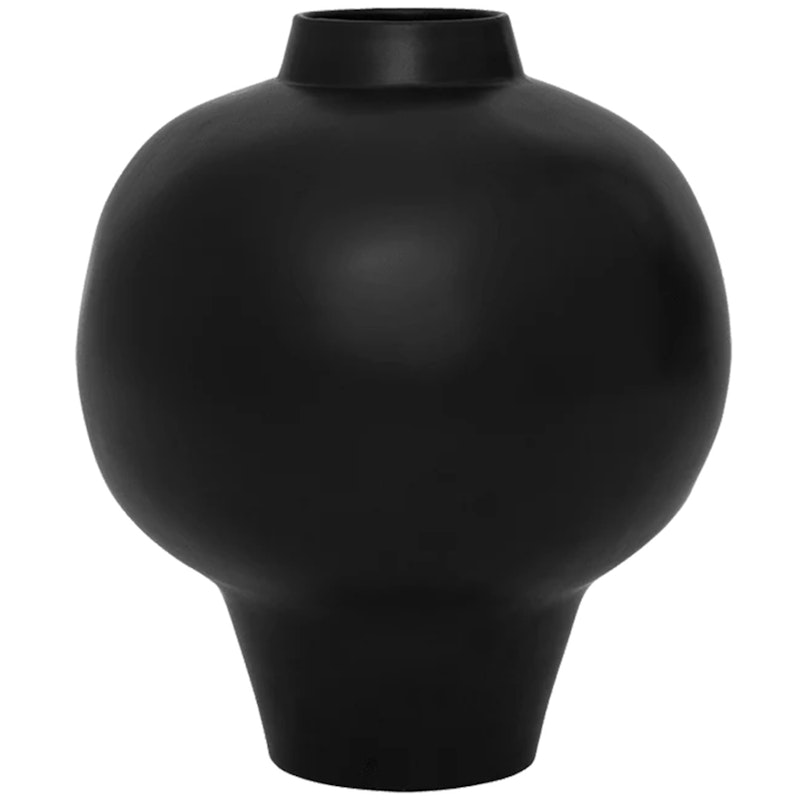 Culture vas stor Vase 40 cm, Schwarz