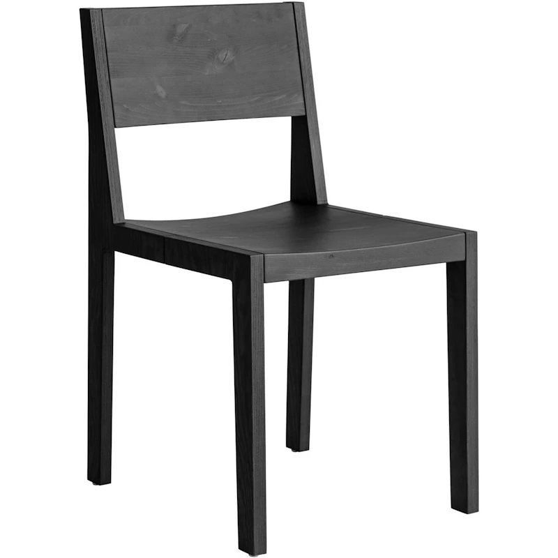 016 Maasto Esszimmerstuhl, Schwarz