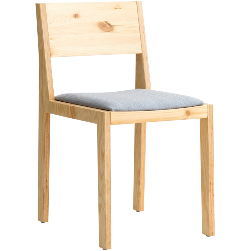 016 Maasto Esszimmerstuhl Gepolstert Sitz, Natur