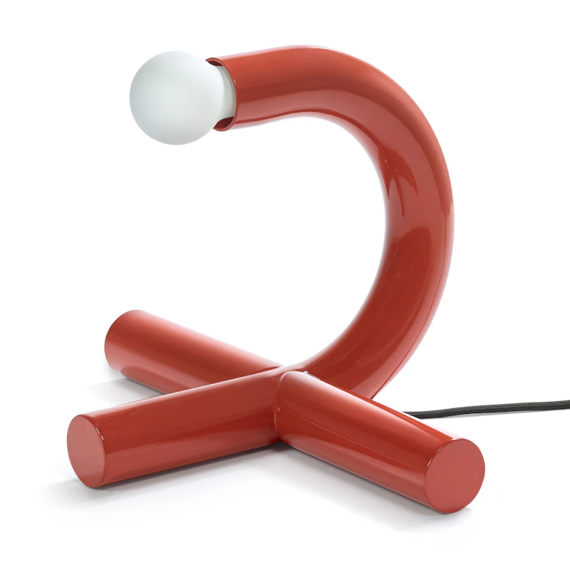 La Tre Tischlampe, Rot