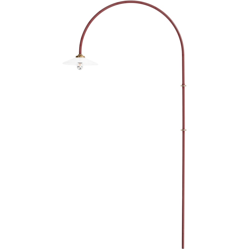 Hanging Lamp N°2 Wandleuchte, Menie Red