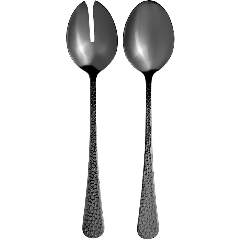 Frost Salatbesteck 2 Teile, Schwarz