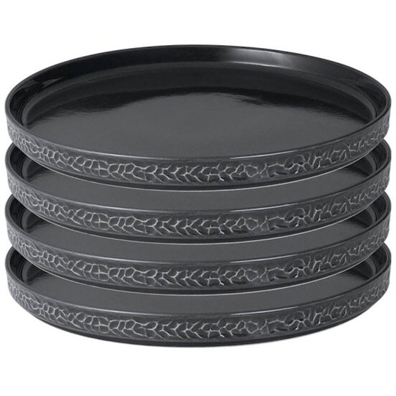 Servisen C Teller 25 cm 4-er Set, Anthrazit