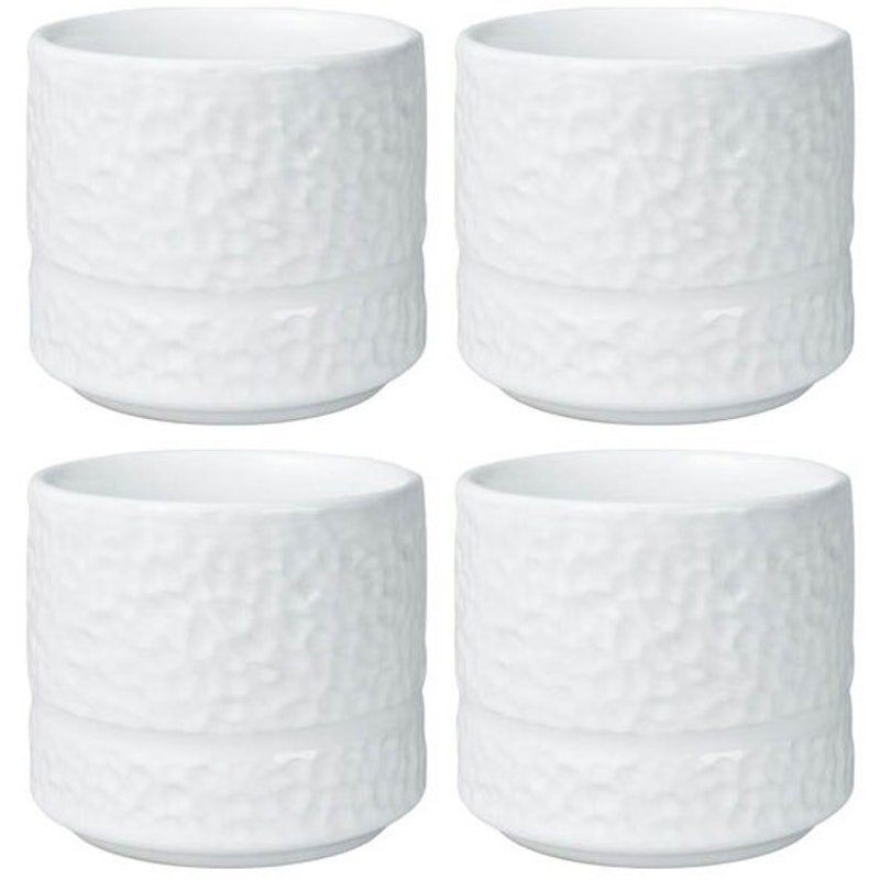 Servisen C Becher 26 cl 4-er Set, Weiß