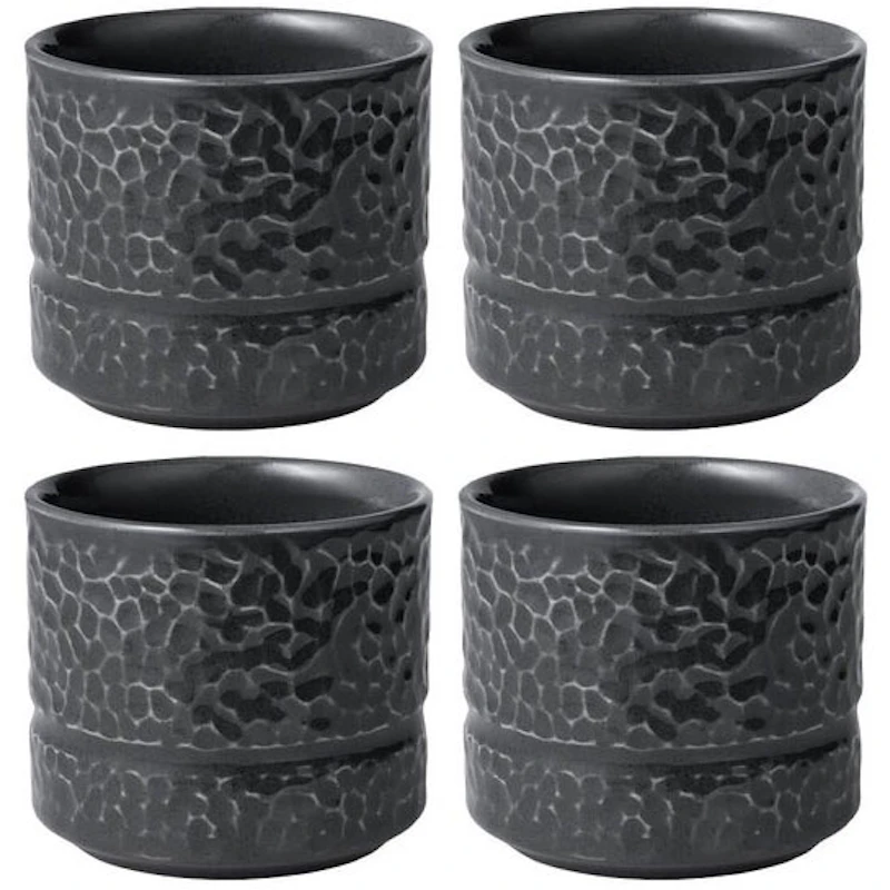 Servisen C Becher 26 cl 4-er Set, Anthrazit