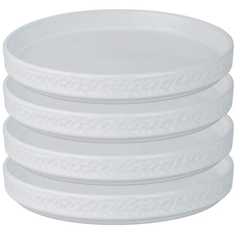 Servisen C Teller 17,2 cm 4-er Set, Weiß