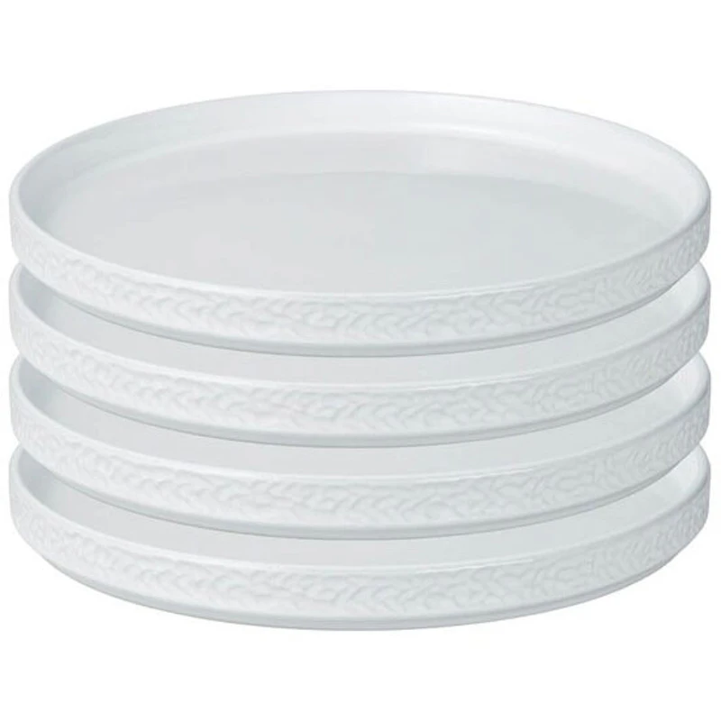 Servisen C Teller 25 cm 4-er Set, Weiß