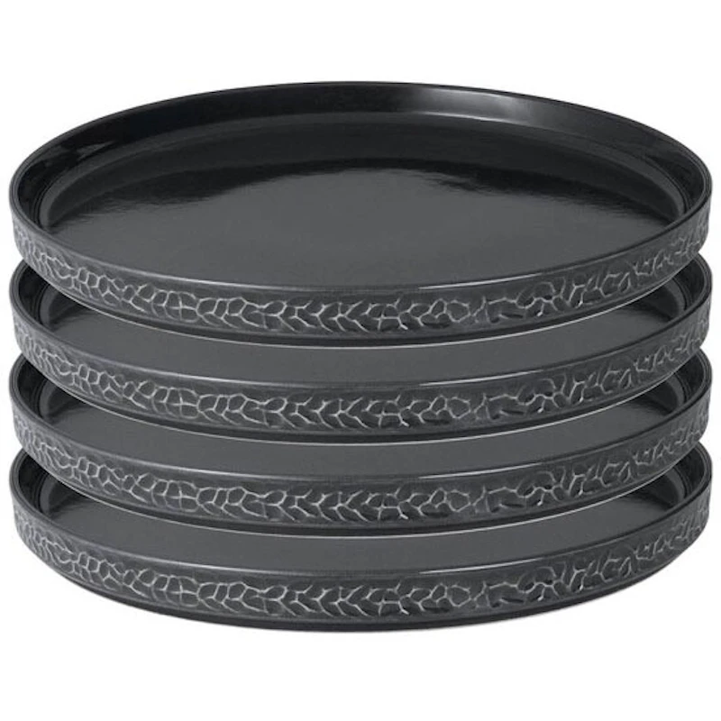 Servisen C Teller 25 cm 4-er Set, Anthrazit