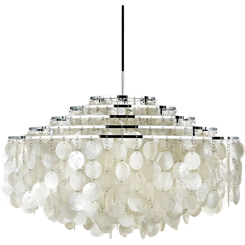 FUN 11DM Hängelampe, Chrom / Seashell