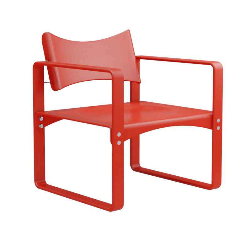 Series 270 F Sessel, Brown Red