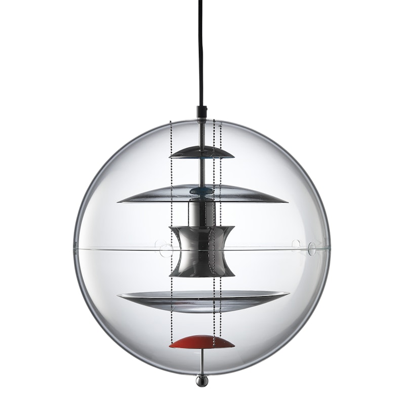 VP-Globe Pendant Ø40 cm, Colored Glass