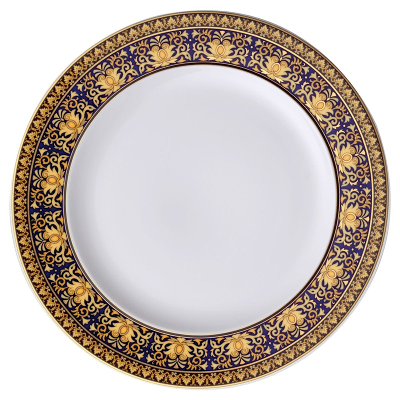 Medusa Blue Dessert Plate, 22 cm