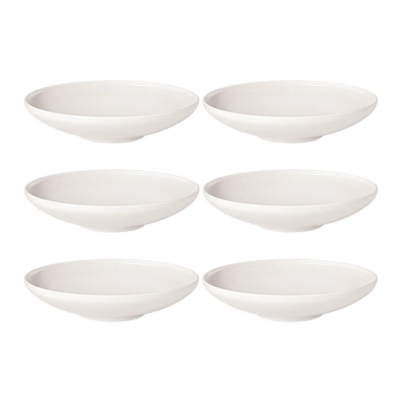 Afina Suppenteller 25 cm 6-er Set