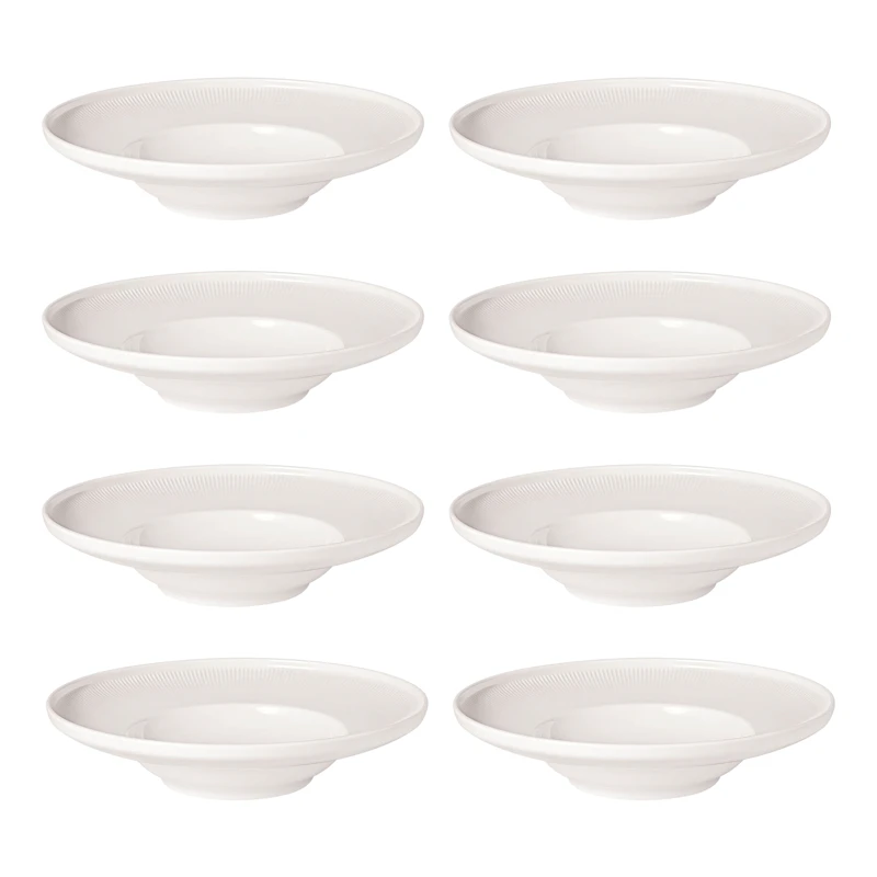Afina Tiefer Teller 25 cm 8-er Set