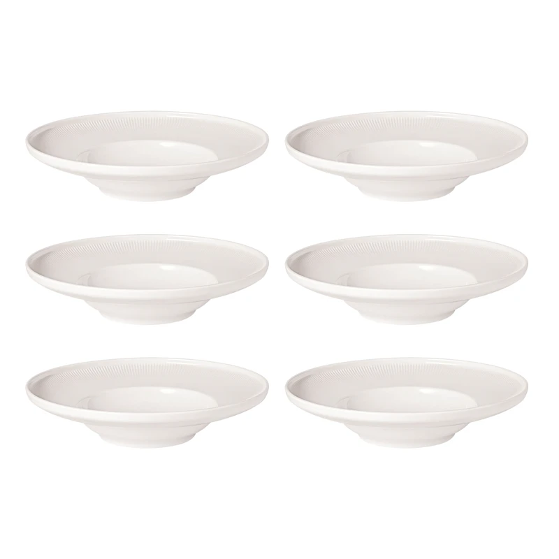 Afina Tiefer Teller 25 cm 6-er Set