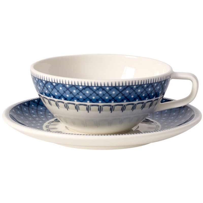 Casale Blu Teacup With Saucer