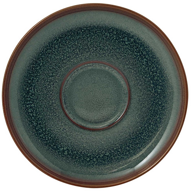 Crafted Untertasse für Kaffeetasse 14 cm, Grün