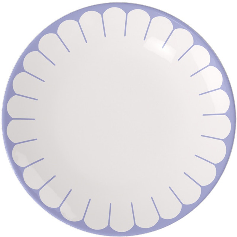 Fleur Speiseteller 26,5 cm, Bleu