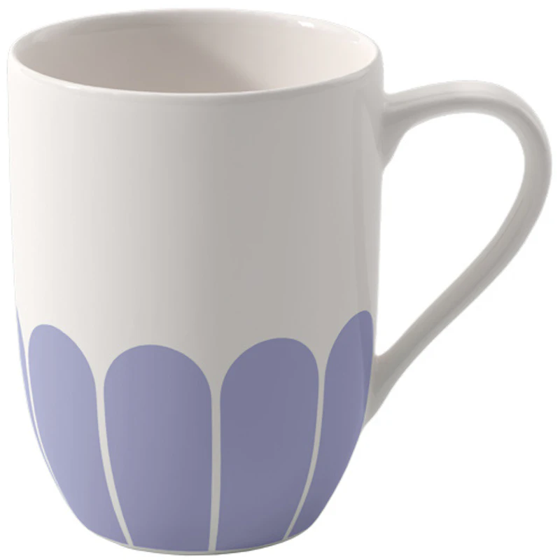 Fleur Tasse, Bleu