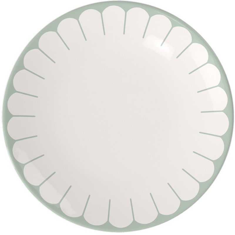 Fleur Speiseteller 26,5 cm, Vert