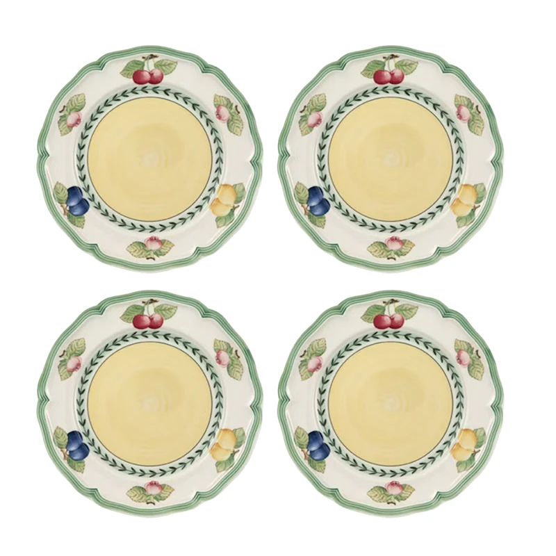 French Garden Fleurence Beilagenteller 21 cm 4-er Set