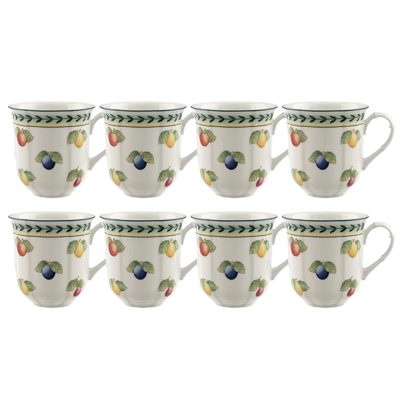 French Garden Fleurence Tasse 30 cl 8-er Set