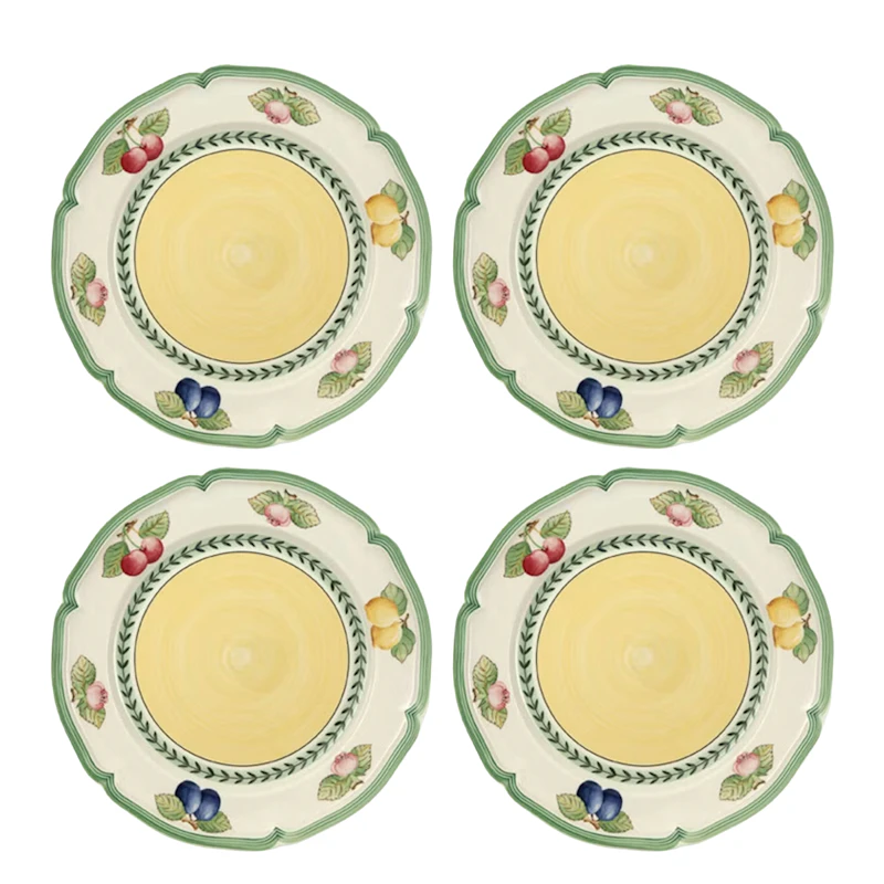 French Garden Fleurence Teller 26 cm 4-er Set