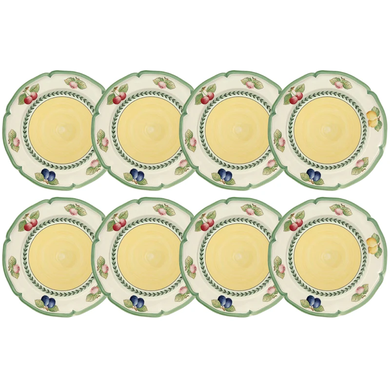 French Garden Fleurence Teller 26 cm 8-er Set